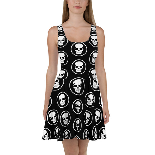 Skater Dress logo all over