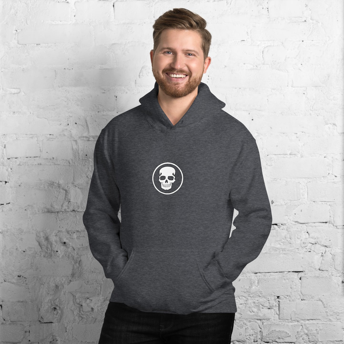 Unisex Hoodie logo on front and full logo on back